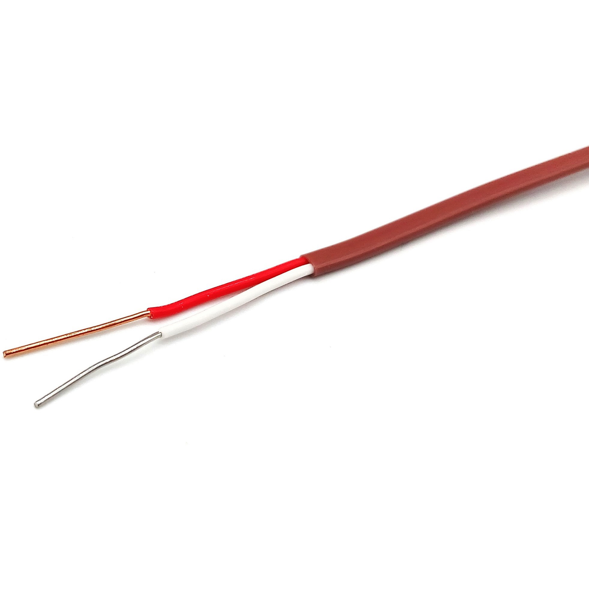 T-S 0.32MMX1P 被覆熱電対線 大晃電工社 茶色 1本(100m) 【通販