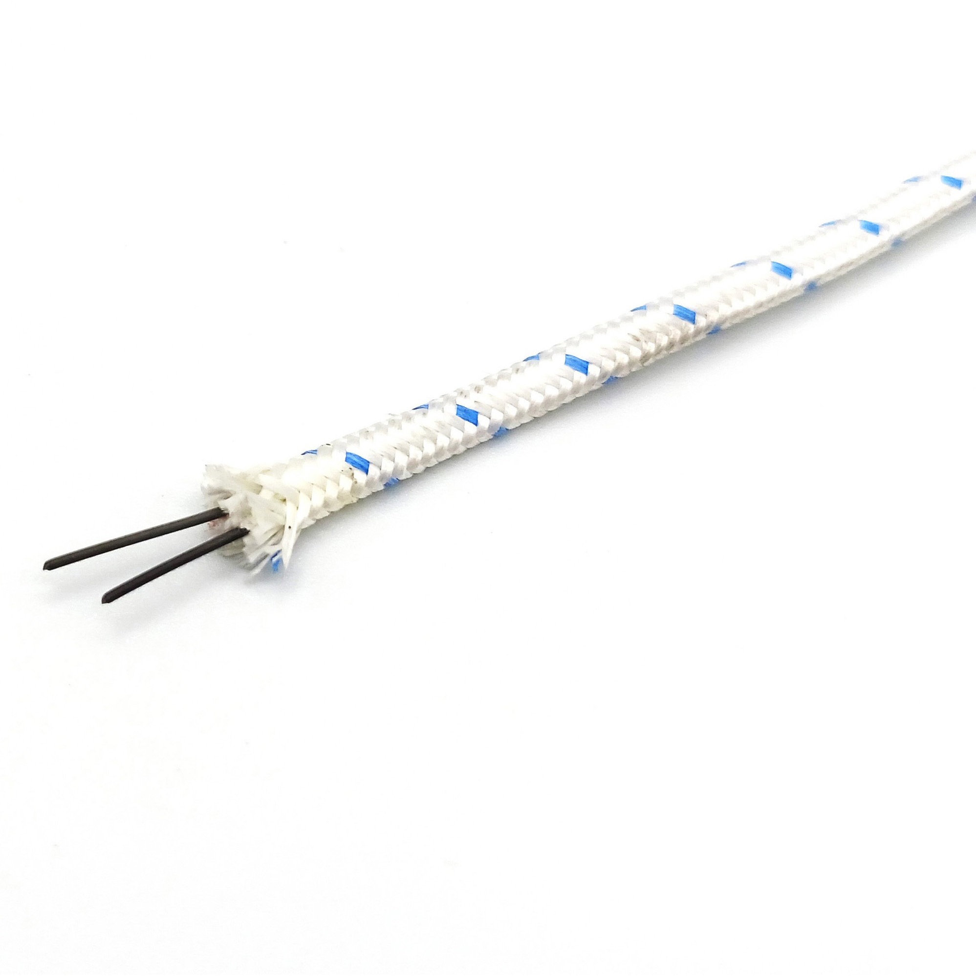 K-CE 0.32MMX1P 被覆熱電対線 大晃電工社 青スジ色 1本(100m) 【通販