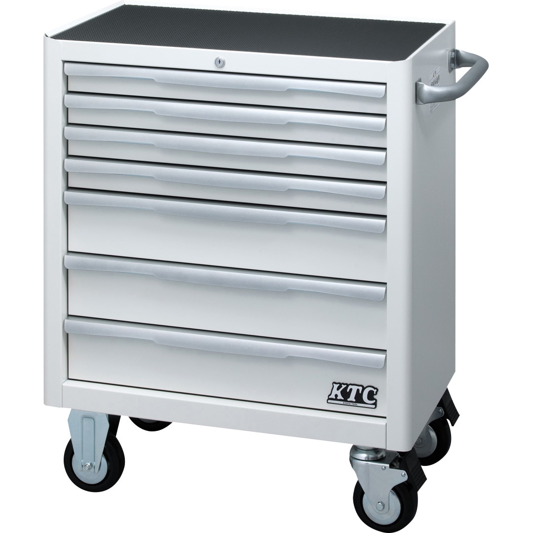 EKW-1007WH KTC ローラーキャビネット(7段7引出) ホワイト 1個 KTC 【通販モノタロウ】