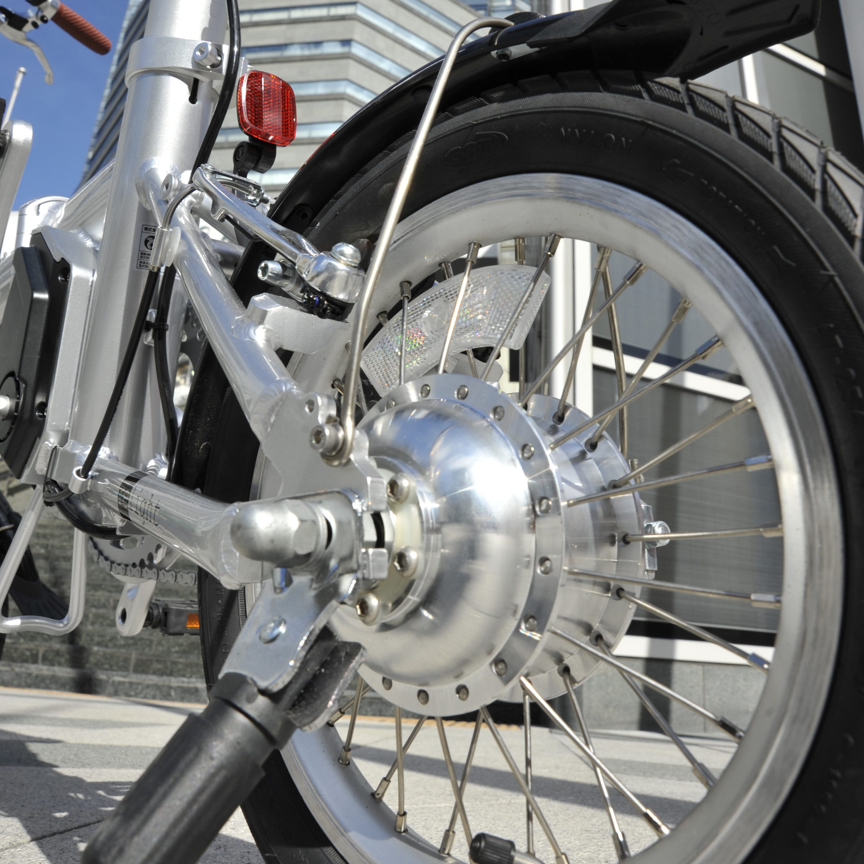 YG-1540 eリライト電動折りたたみ自転車14インチ CAPTAIN STAG