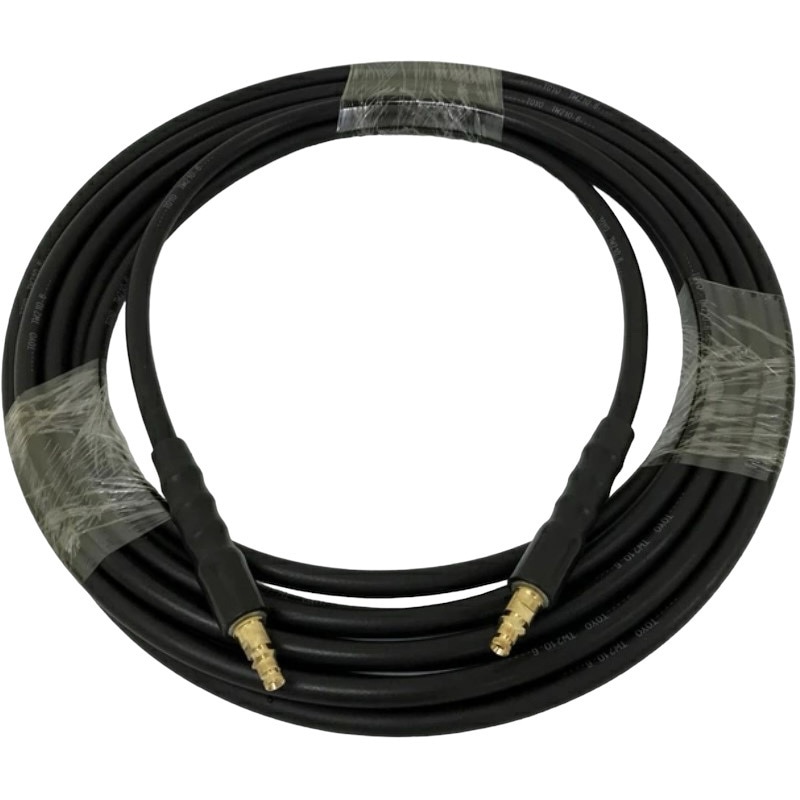 TW210-6N×10m+K1+K1 ケルヒャーKシリーズ対応 1/4高圧洗浄用ホース(軽量、柔軟タイプ) ケルヒャー金具付 1本 東洋国際 【通販モノタロウ】