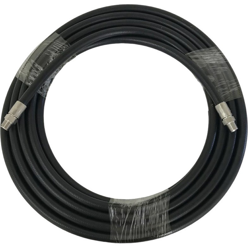 TW210-6N×10m 1-1 SUS 1/4高圧洗浄用ホース(軽量、柔軟タイプ) 両端金具オスネジR1/4(1) ステンレス製 1本 東洋国際 【通販モノタロウ】