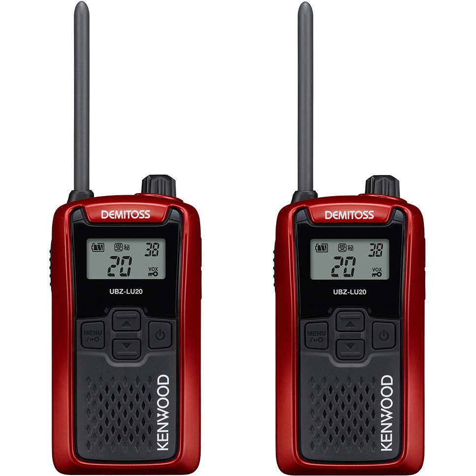 KENWOOD DEMITOSトランシーバー 2台セット UBZ-LK20 無線機 トランシーバー KENWOOD 二台セット ケンウッド トランシーバー