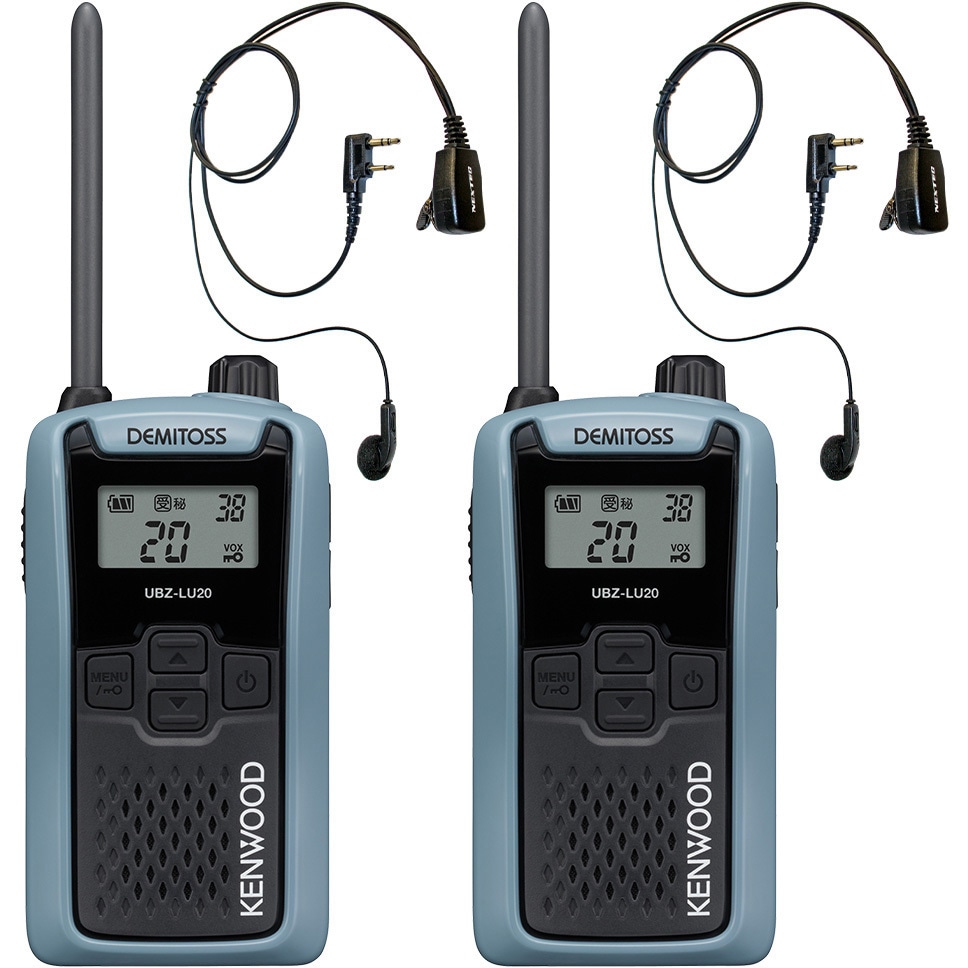 SET-UBZLU20H×2+NP22K×2 本体2台イヤホンマイク2本セットA 1個 KENWOOD 【通販モノタロウ】 22,386円