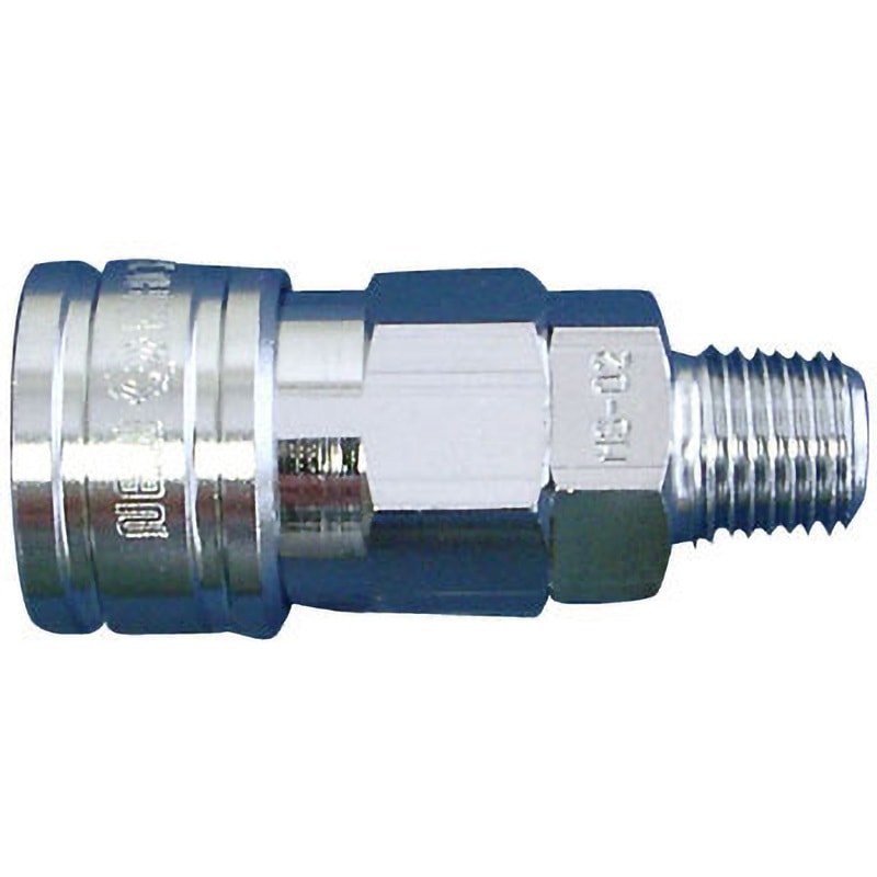 MS03-SS-N ユニック ソケット(オネジ取付用) ニューマシン 質量104g