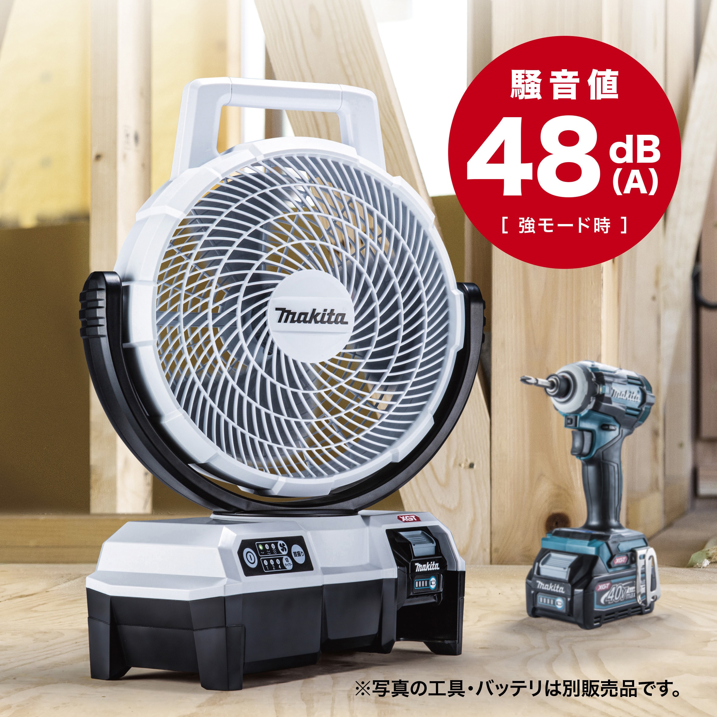 CF001GZW 充電式ファン(本体のみ) 1台 マキタ 【通販モノタロウ】