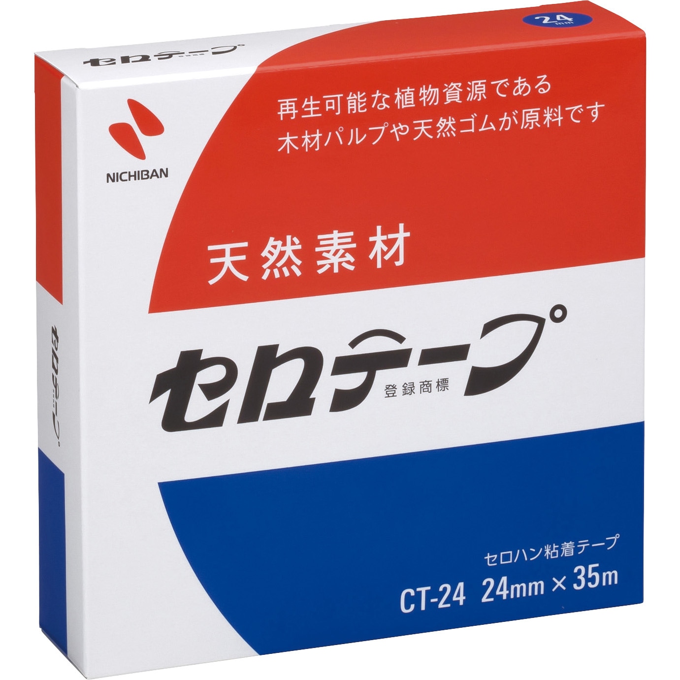 CT-24 セロテープ ニチバン 透明色 大巻 1巻 CT-24 【通販モノタロウ】