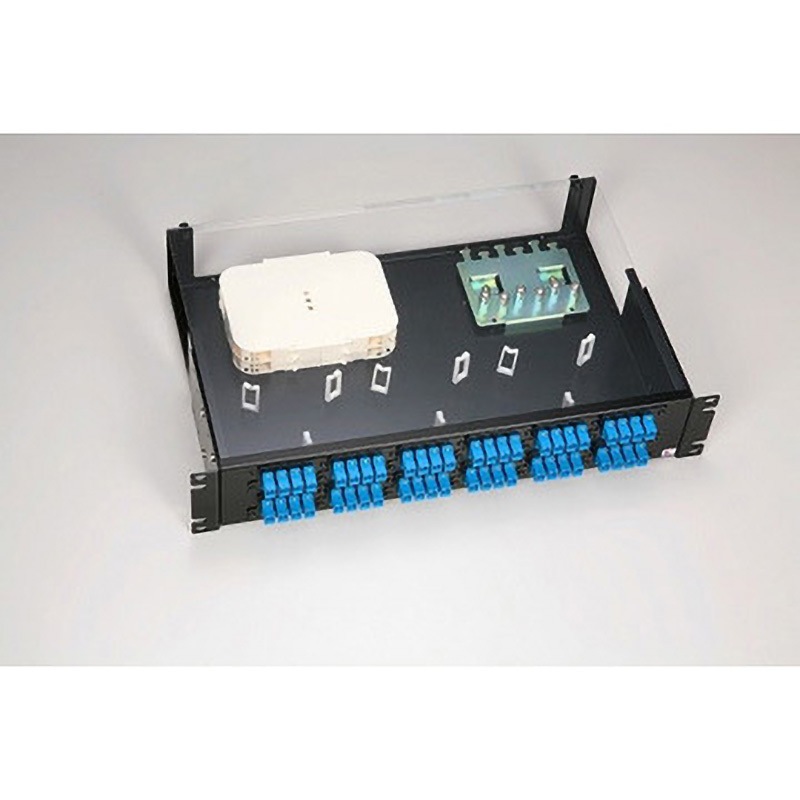 FPD21236T 19インチタイプ 光成端箱 FPDシリーズ 固定タイプ テープ芯線用 TERADA(寺田電機製作所) 1式 FPD21236T