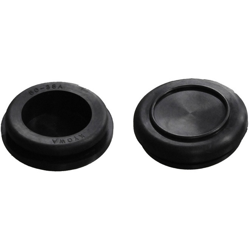 【新品】交換用グロメット TK312 Black SG-38A 膜付グロメット 協和ゴム工業 黒色 【通販モノタロウ】
