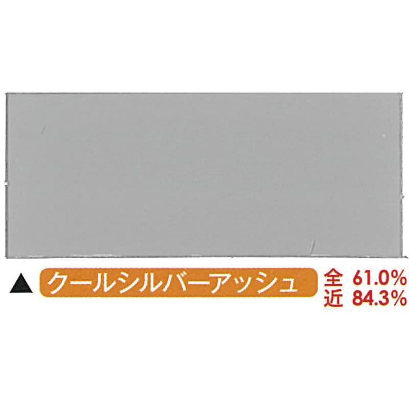 3006042 サーモアイ ヤネガード 日本ペイント 油性 塗回数1～2回 クールシルバーアッシュ色 1缶(16kg) - 【通販モノタロウ】