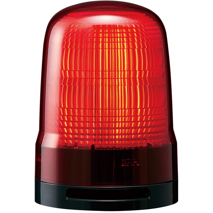 パトライト LED中型表示灯 流動 点滅タイプ 定格電圧AC100V φ162mm 黄 KPE-100A-Y 通販
