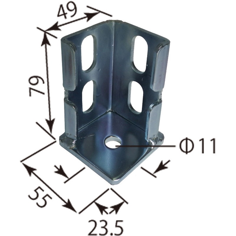 JBL-6 アングル用ジョイント金具(アングルジョイント) 1個 JAPPY