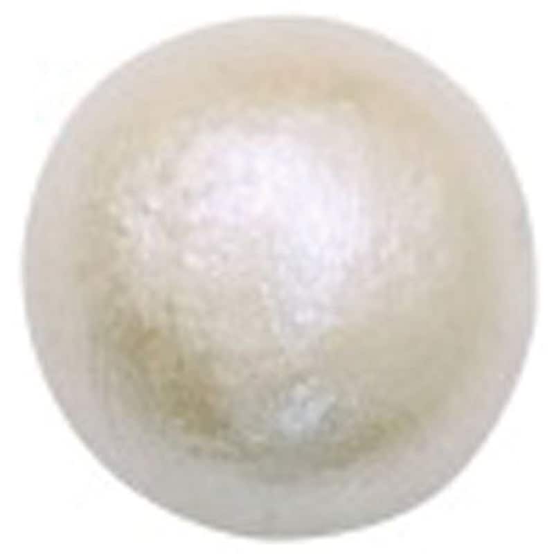 A2-107-10 片穴コットンパール 1袋(10個) 日本紐釦貿易 【通販モノタロウ】