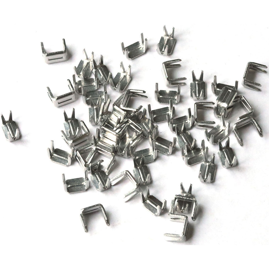 F2-222 3番金属ファスナー用下止め金具 YKK 幅5mm 1袋(50個) F2