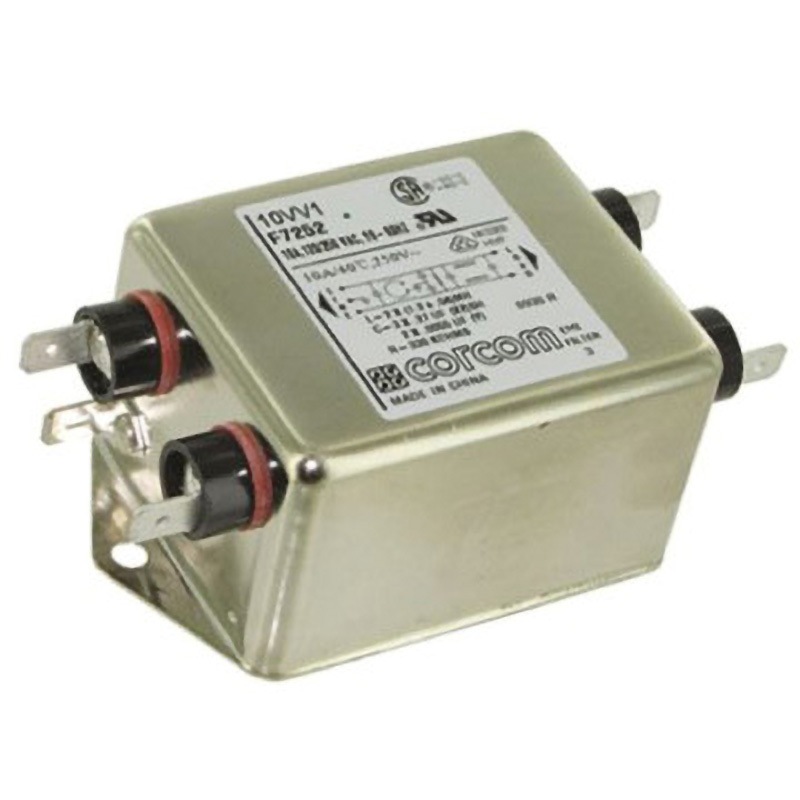 10VV1 EMIフィルタ フィルタ TE Connectivity Japan(旧:TYCOELECTRONICS(タイコエレクトロニクス)) 1個 10VV1