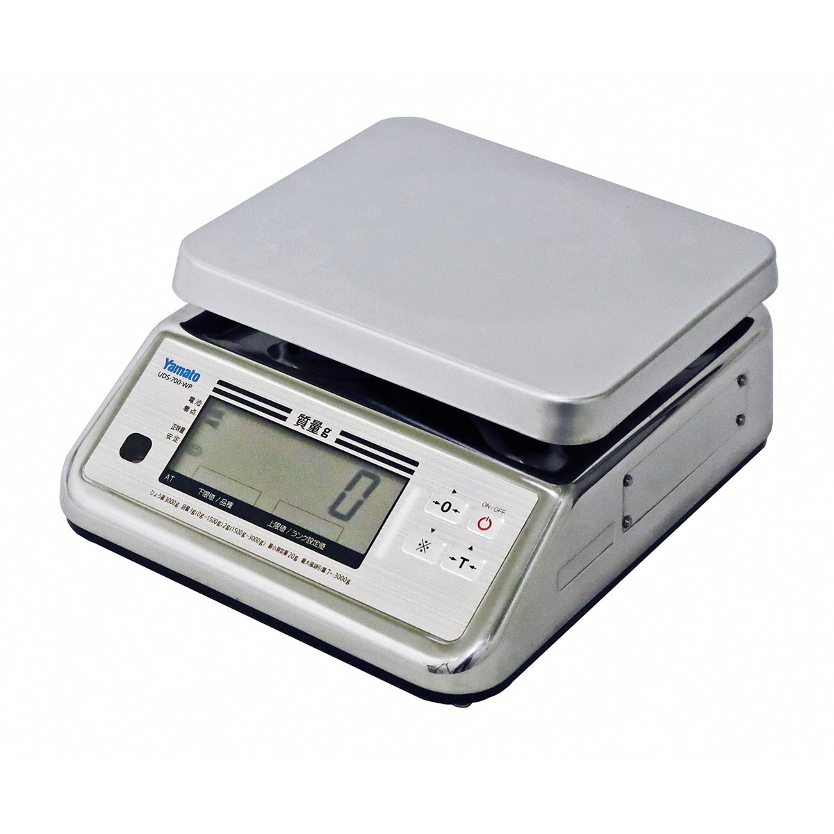 UDS-700-WPK-6-1 防水型デジタル上皿はかり(検定付き) 1台 大和製衡