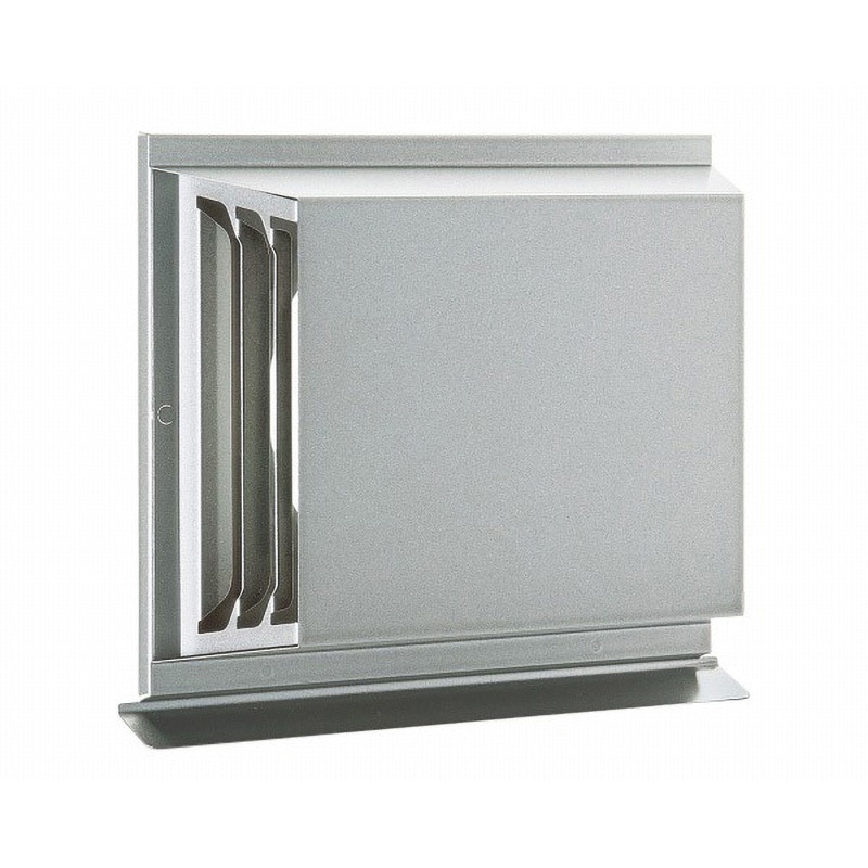 SK-150RV-M-W 角型横吹出し換気口 SK-RVタイプ バクマ工業 水止め付