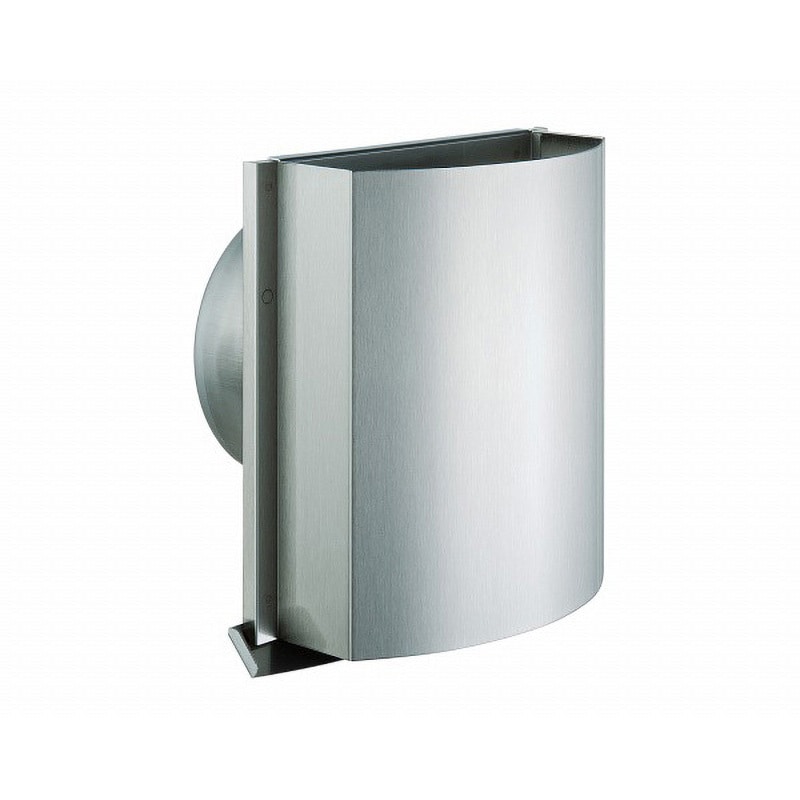 B-150JKF-M-A-CS 耐外風フード付換気口 B-JKFタイプ バクマ工業 水止め付・アミ付 10メッシュ