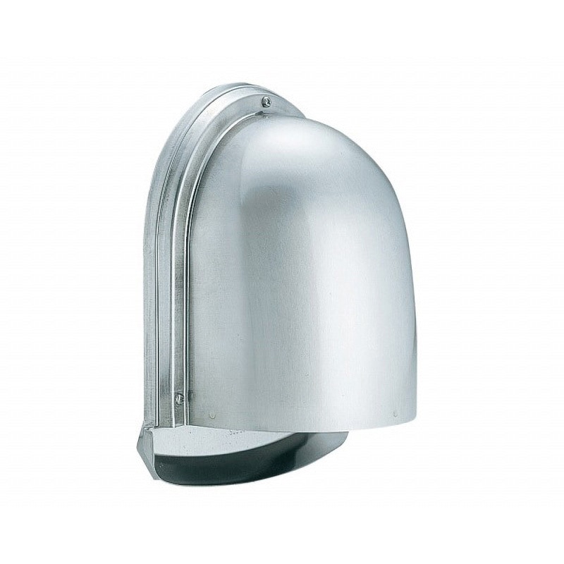 ND-100UVT-A5 薄壁対応型 U型フード付換気口 防火ダンパー付 ND-UVTタイプ バクマ工業 5メッシュ   ND-100UVT-A5