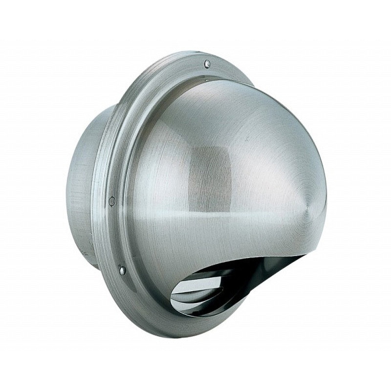 BD150MVS-A-P-SL 丸型フード付換気口 防火ダンパー付 BD-MVSタイプ バクマ工業 Φ0.23×16メッシュ