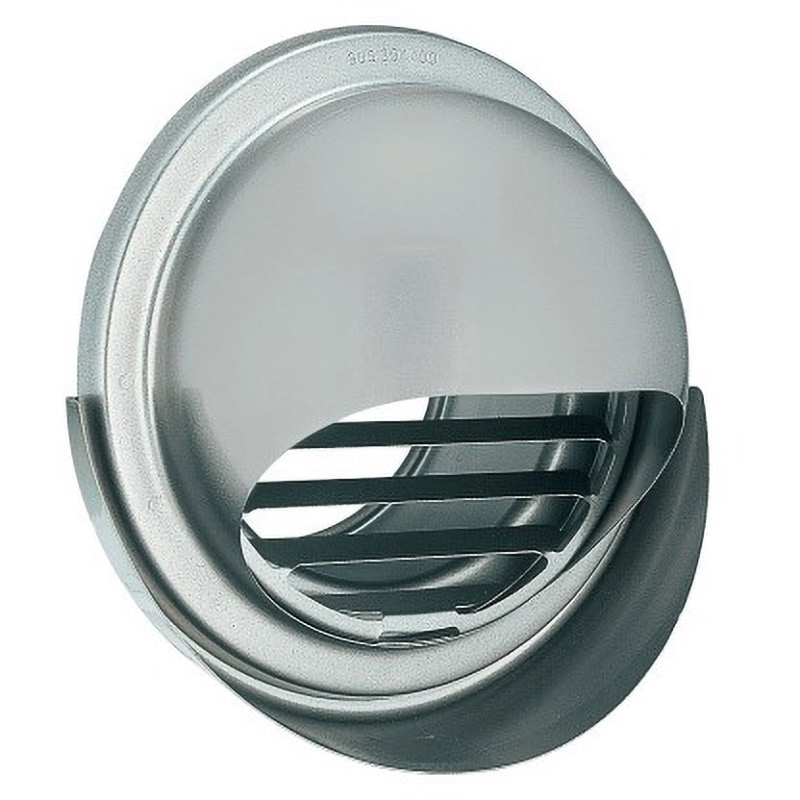 KB-200MVL2-A10 丸型フード水切り付換気口 KB-MVL2タイプ バクマ工業 アミ付 10メッシュ