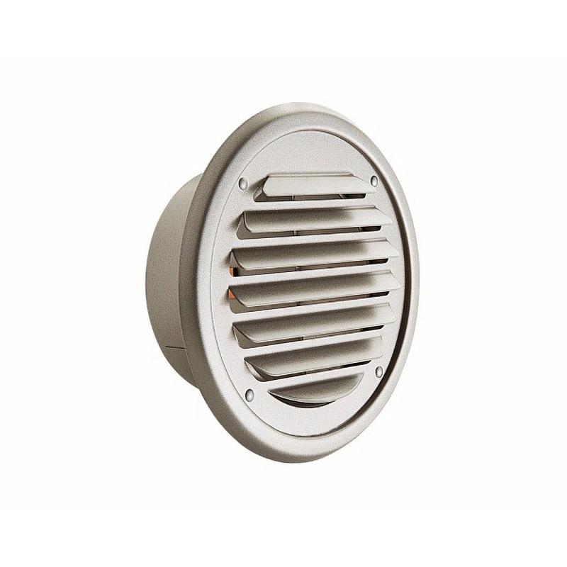 BD-200TV-A-CS 丸・平型換気口 防火ダンパー付 BD-TVタイプ バクマ工業 アミ付