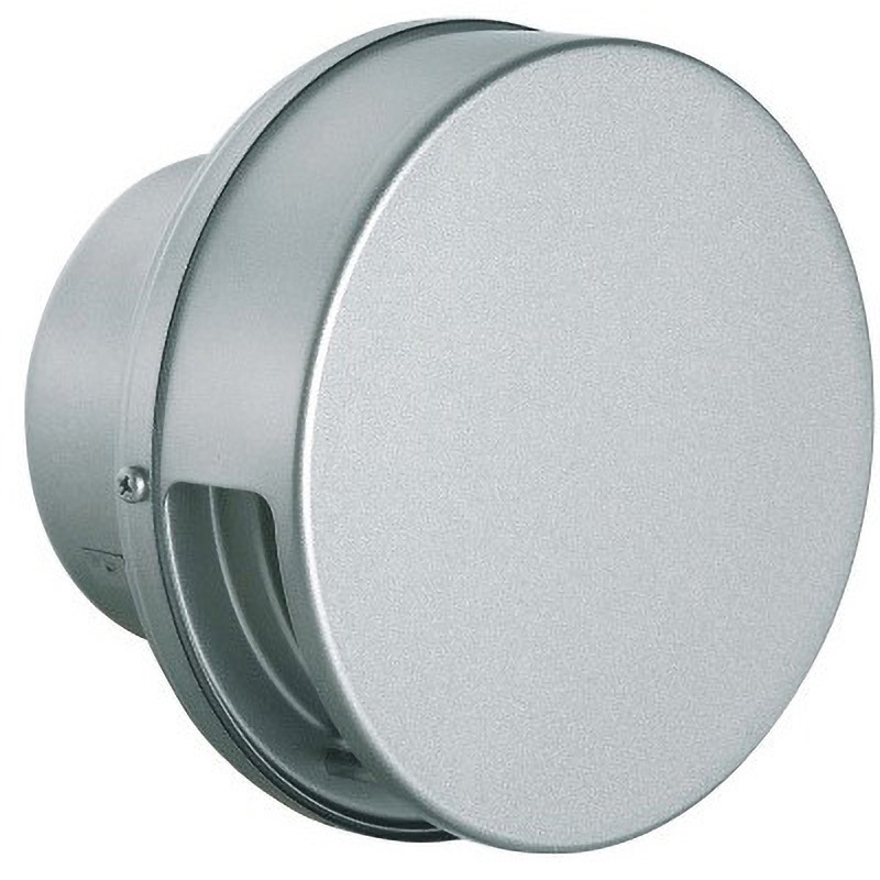 N-150FV-A10 丸型フラットフード付換気口 N-FVタイプ バクマ工業 アミ付 10メッシュ   N-150FV-A10