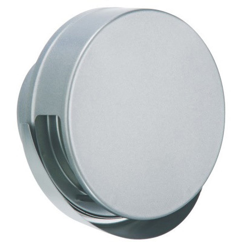 KB-100FV-A10 丸型フラットフード水切り付換気口 KB-FVタイプ バクマ工業 アミ付 10メッシュ   KB-100FV-A10