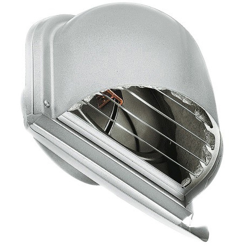 PSD2-125SUV2-A5 防音フード U型フード付換気口 防火ダンパー付 PSD2-SUV2タイプ バクマ工業 5メッシュ