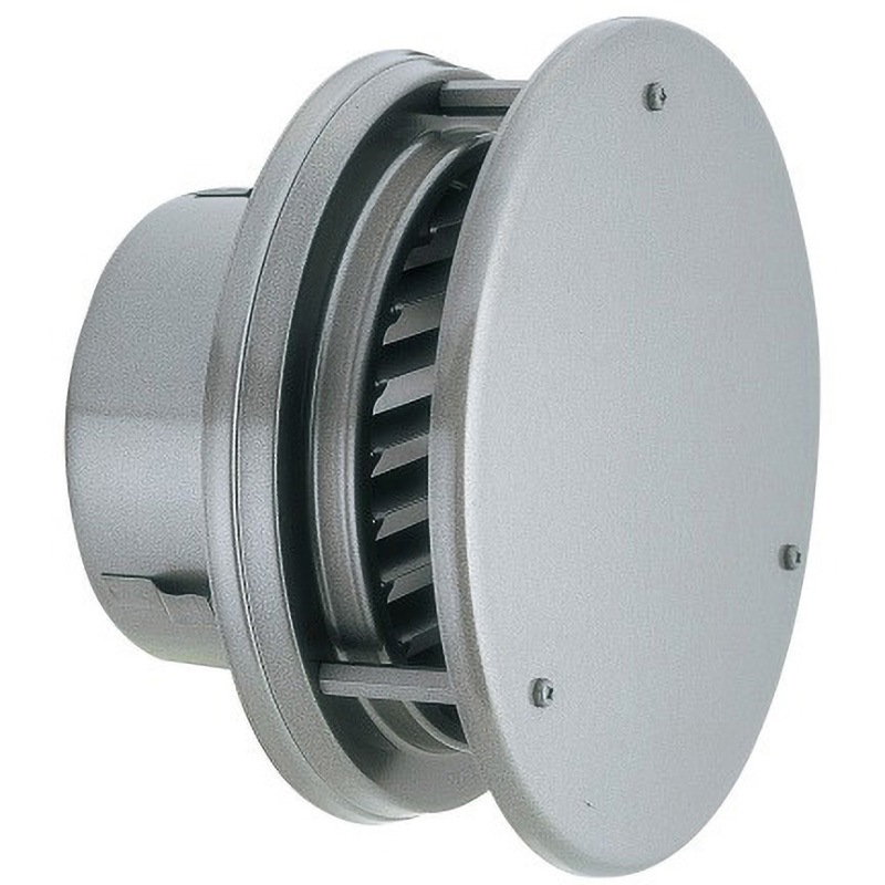 W-175GBL-A3 BL認定 丸型防風板付換気口 W-GBLタイプ バクマ工業 アミ付・取付穴付