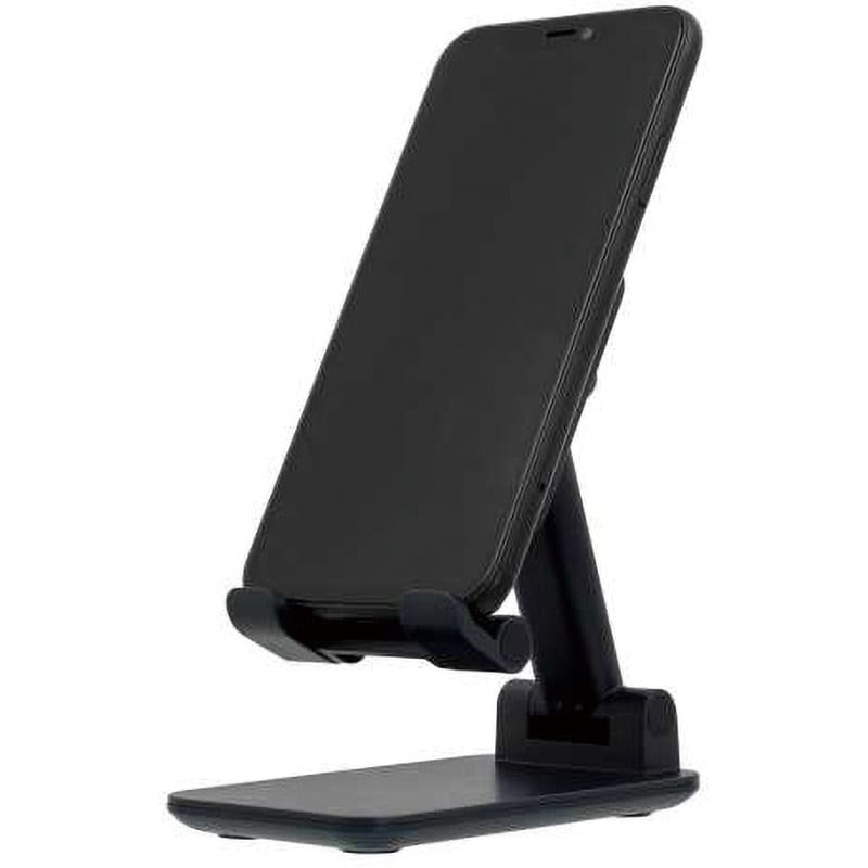 OWL-STD04-BK 高さ調整ができる折り畳み スマートフォンスタンド OWL-STD04-BK 高さ調整ができる折り畳み スマートフォンスタンド