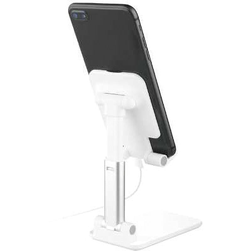 OWL-STD04-WH 高さ調整ができる折り畳み スマートフォンスタンド