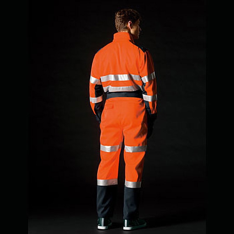 TU-NP23 NightKnight TU-NP23 高視認性安全ツナギ タカヤ商事 長袖