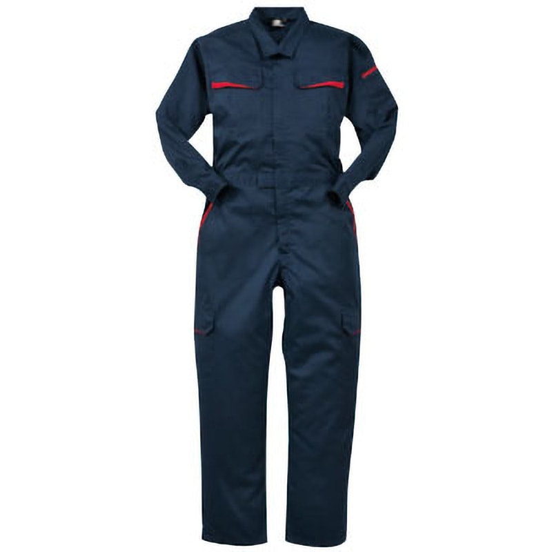 2550 ツートーンベーシック長袖ツナギ服(年間用) DON(ヤマタカ) 長袖