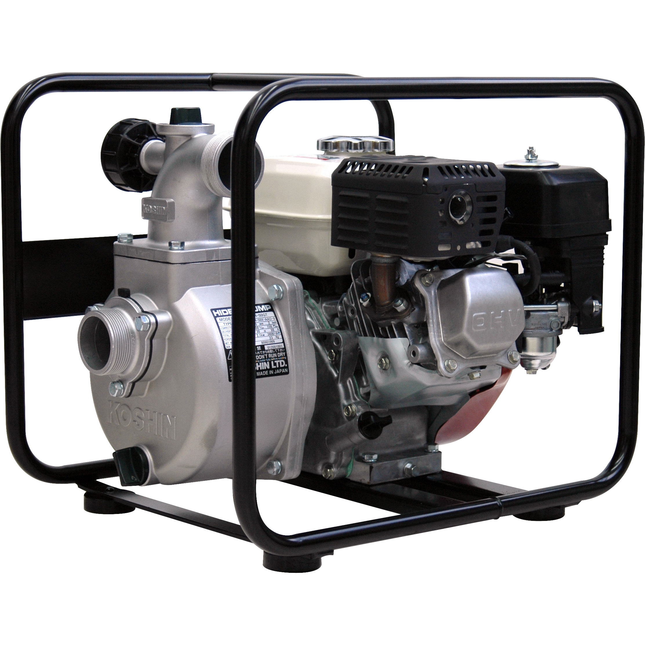 コーシン　エンジンポンプKH50 KH-50GT エンジンポンプ 口径50ミリ 4サイクルシリーズ 1台 工進