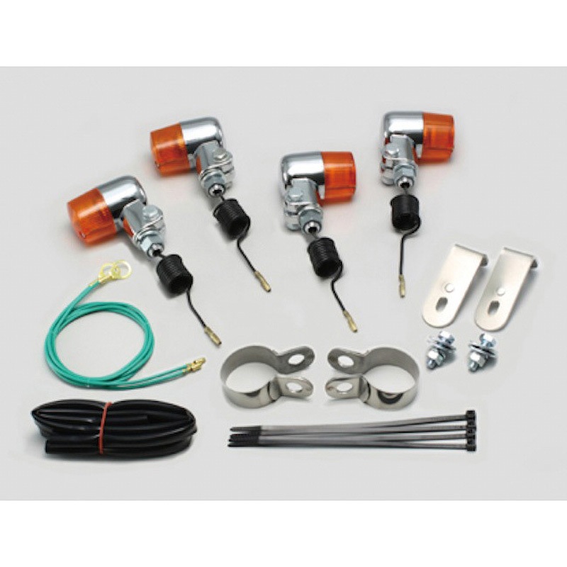 HA5710-02 ミニウインカーkit ハリケーン オレンジ 主な適合車種バンバン200(-07・NH41A)   HA5710-02