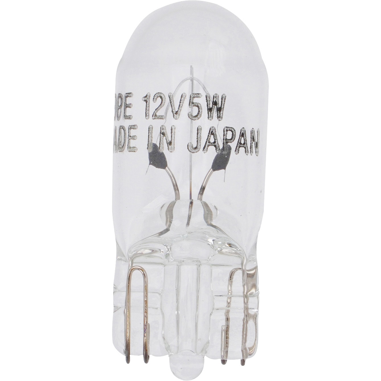 M-5531 ウェッジベース電球 12V シングル Eマーク付 モノタロウ クリア