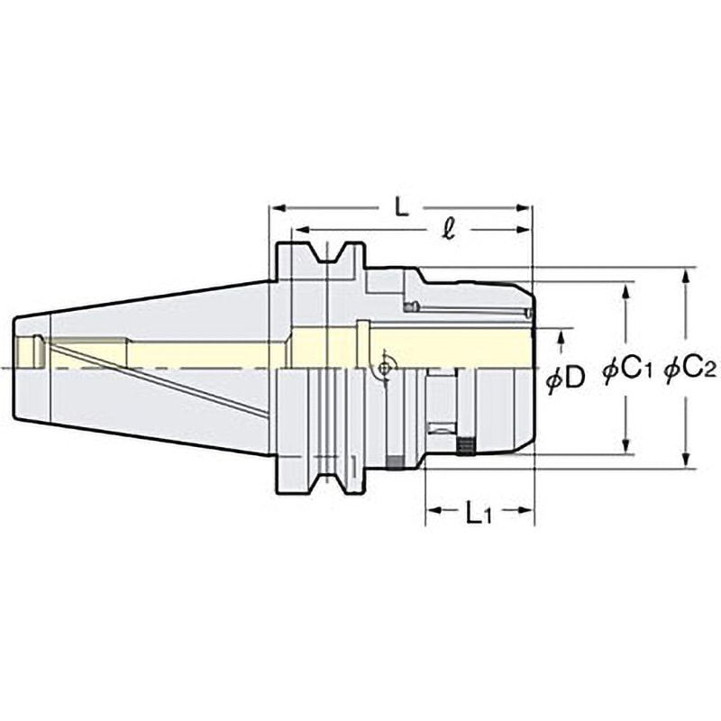 MBT50-CZF20-105 ミーリングチャック 1個 日研工作所 【通販モノタロウ】