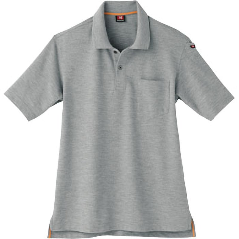 507 半袖ポロシャツ 507 バートル ミドルグレー色 サイズ3L - 【通販