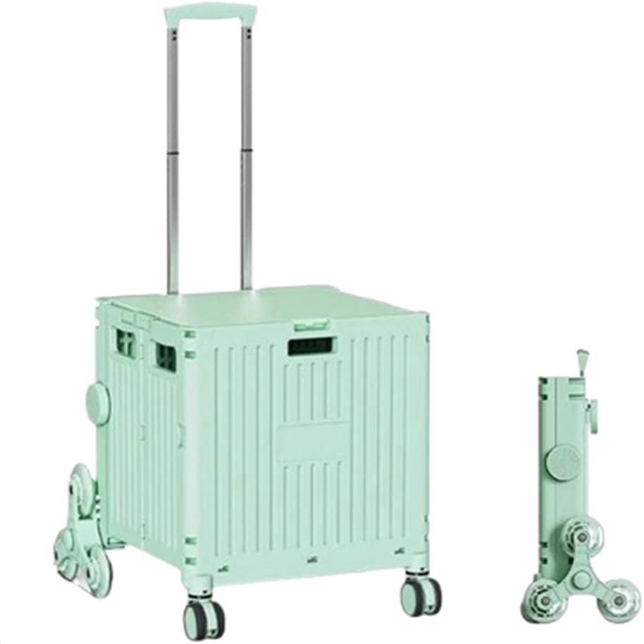 C1000723 折り畳みキャリーカート 80L 9001 (折り畳みサイズ)幅417×奥行90×高さ465 CRECOTE 荷重55kg