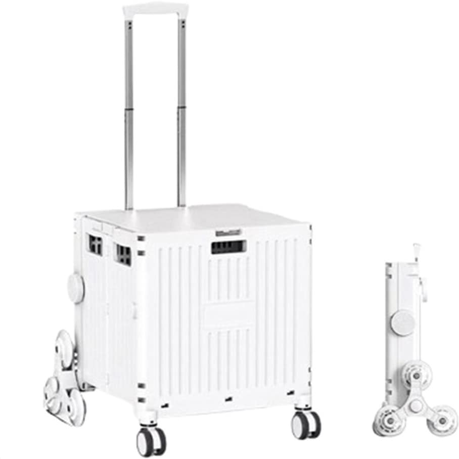 C1000724 折り畳みキャリーカート 80L 9001 (折り畳みサイズ)幅417×奥行90×高さ465 CRECOTE 荷重55kg