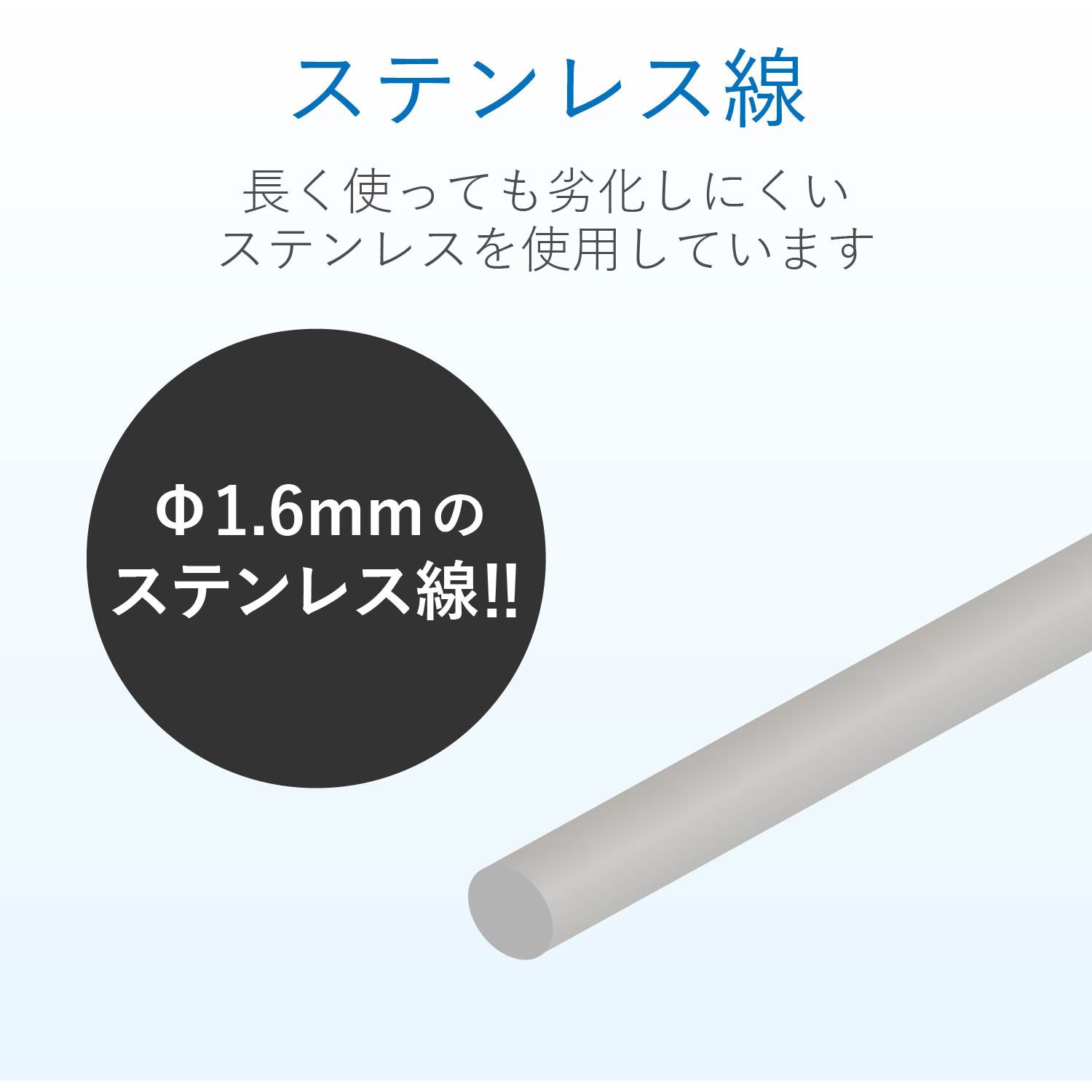 SW302SB ステーワイヤー 1個 DXアンテナ 【通販モノタロウ】