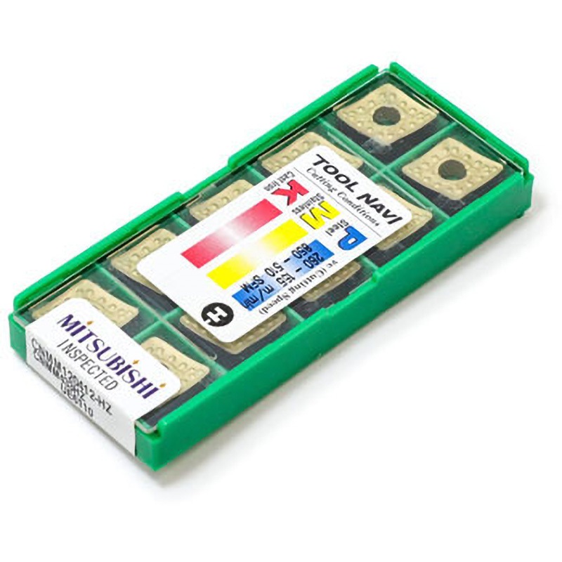 CNMM120412-HZ UE6110 チップ CNMM-HZ 三菱マテリアル 形状ひし形80° 逃げ角0度 UE6110製 コーナー半径1.2mm 1箱(10個)