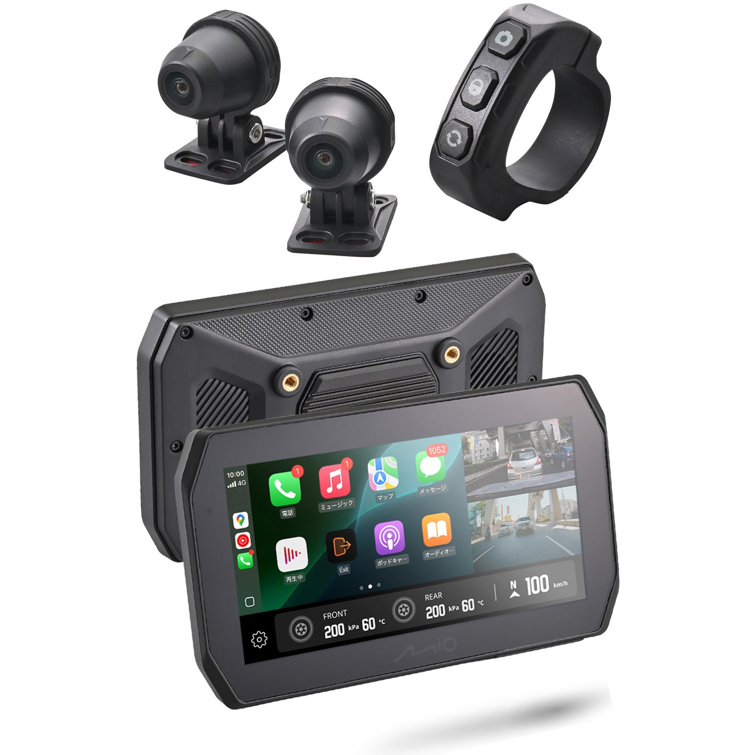 61612 MIO MK50 SMART MONITOR Mio(ミオ) 画面サイズ5.5インチIPSタッチ液晶