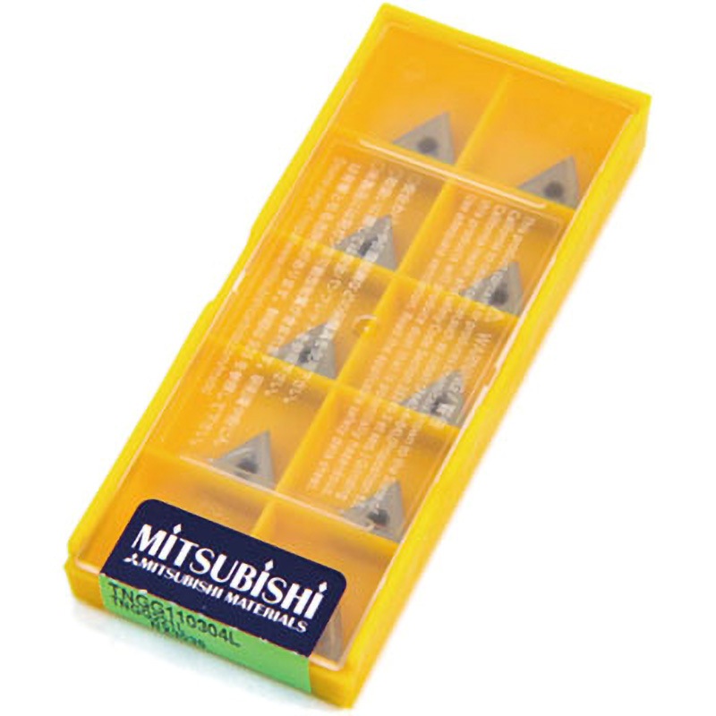 TNGG110304L NX3035 チップ TNGG 三菱マテリアル 形状:正三角形60° コーナー半径0.4mm 1箱(10個)