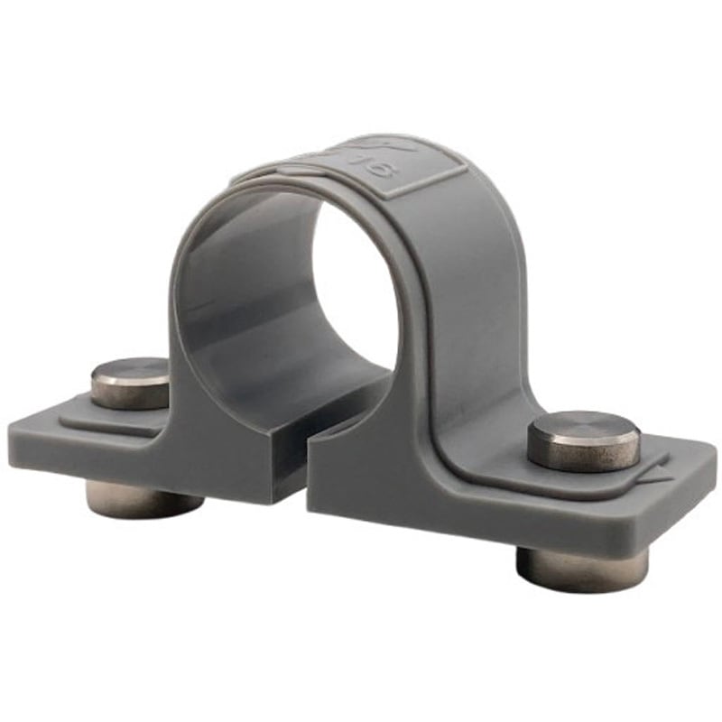 SWPM16 樹脂サドルVP管用 マグネット付 ラクテム 適合管VP16 1個