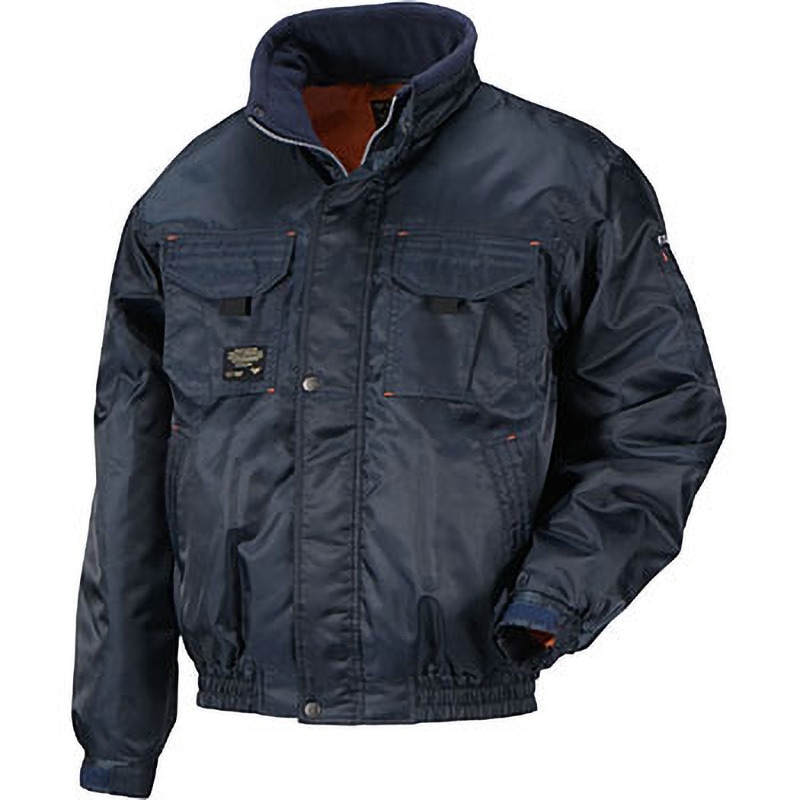 ☆jma☆ 8238 Nextソルジャーブルゾン カジメイク ポリエステルツイル ネイビー