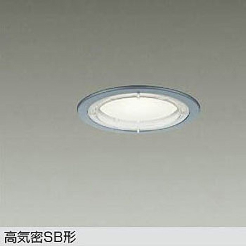 DOL-5595AS ベースダウンライト(ランプタイプ)軒下用 DAIKO(大光電機) 従来光源:白熱灯60W相当 電圧(V):AC100専用 非調光