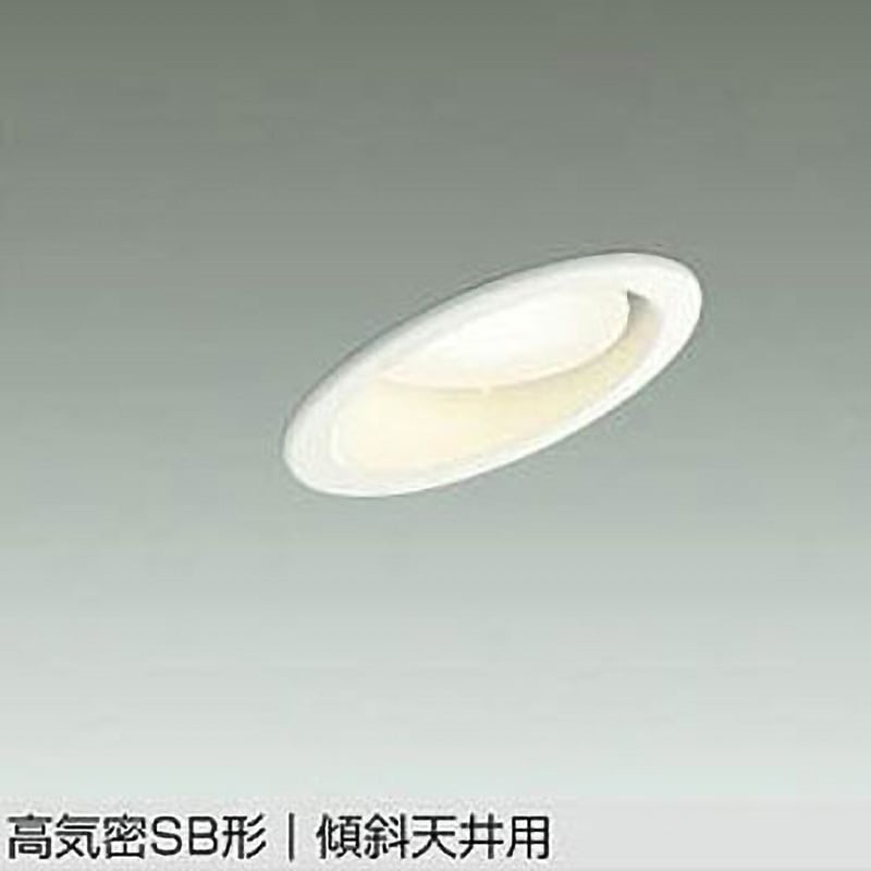 DDL-5624YW LEDベースダウンライト 傾斜天井用(ランプタイプ) DAIKO(大光電機) 電圧(V):AC100専用 Ra93