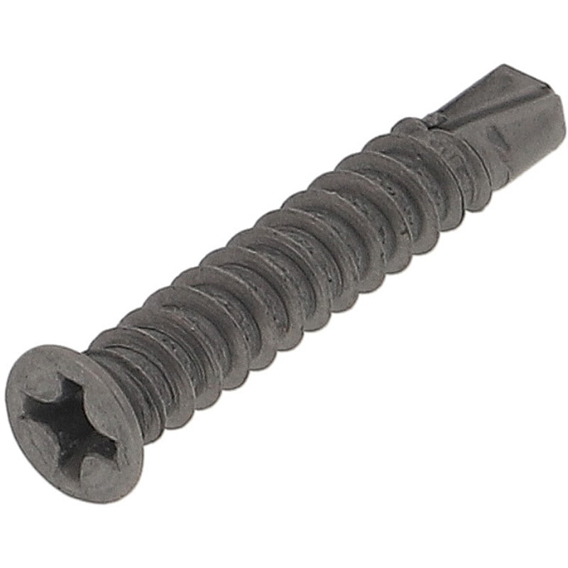 4x45 ドリルねじエクセル-F【Excel-F】皿頭 D6 小箱(ステンレス/SUS410) 丸エム製作所 ねじの呼び4mm長さ45mm 1箱(500本)